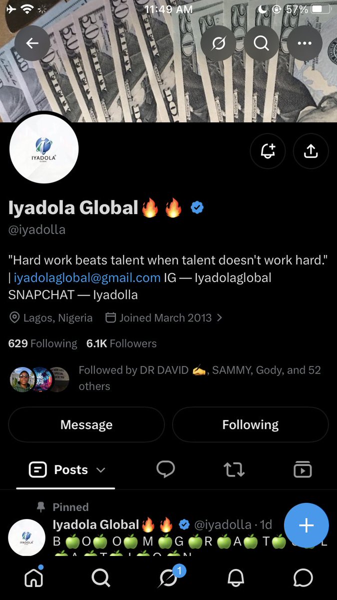 eponlaye2's tweet photo. @iyadolla 7010440157 Monipoint pelumi  more blessing to you https://t.co/RDVd4CLsyT