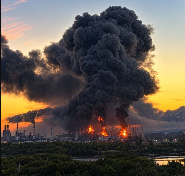 PWestoff's tweet photo. Moscow, last night. This was committed by Britain/US/EU/NATO via their Ukrainian proxies. Meanwhile the West screams about a Russian threat to Europe. If we had just done this to Washington, swathes of London, Brussels, Berlin and Paris would be smouldering ruins today. https://t.co/Y4D55qZqjS