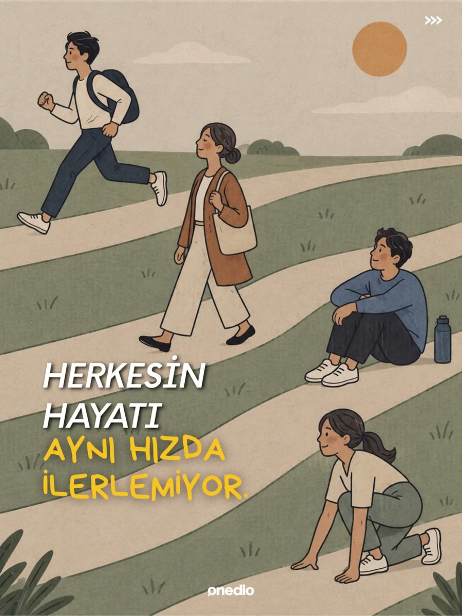 onedio's tweet photo. Herkesin uyması gereken ortak bir hayat takvimi yok.

Çünkü herkesin yolu, zamanı ve yaşadıkları kendine özgü. https://t.co/4yLViEkVxU