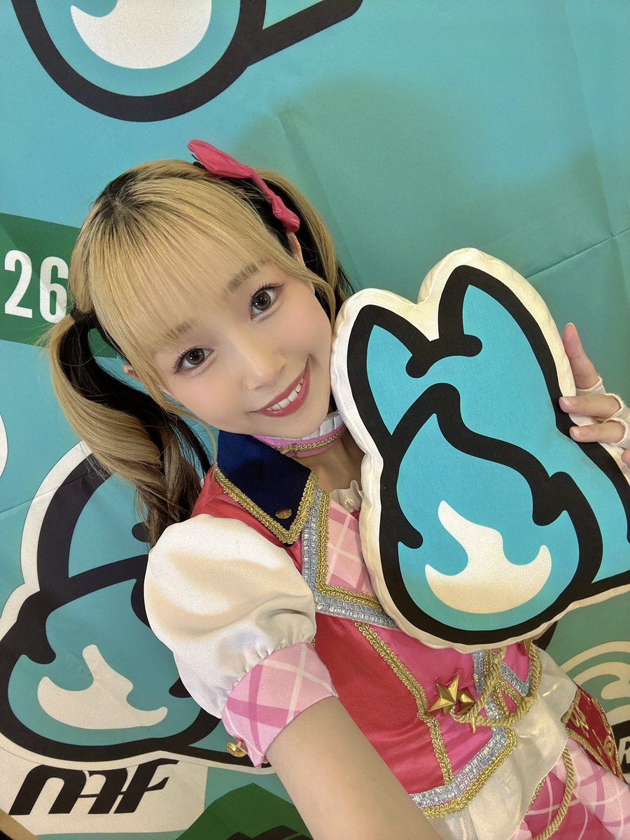 sena_horysan's tweet photo. 『ナガノアニエラフェスタ2026』
ありがとうございました🌈

改めて、アイカツスターズ！のせなです！

初出場だったのですが、皆さんの声援と熱気で私達も最高の時間を過ごせました♡

ずっとずっとアイカツ！🎀

#アニエラ
#アイカツスターズ https://t.co/F9z91RhBfm