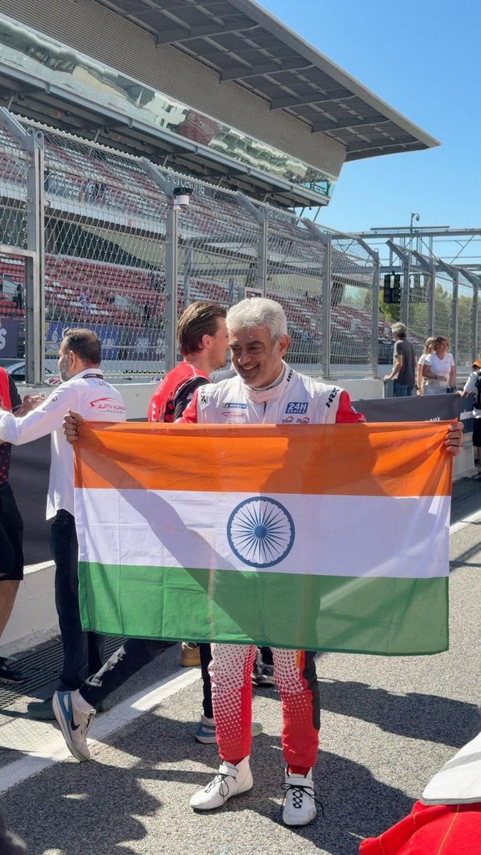 ajithFC's tweet photo. 24H Barcelona podium celebration pics @Akracingoffl

Pic: @_rengarok_ 

| #AK #Ajith #Ajithkumar | #DareDevil | #AjithKumarRacing | #24HSeries | #AjithRedAntRacing | https://t.co/XLrgs6OsPn