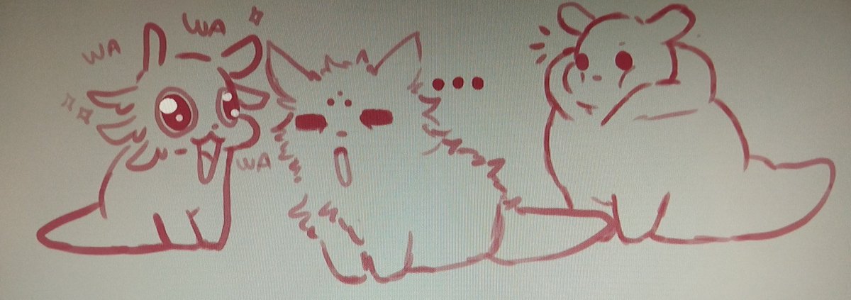 inkyrains's tweet photo. Dumbass wawa doodles from some days ago from class again https://t.co/h8mqy8RC8v