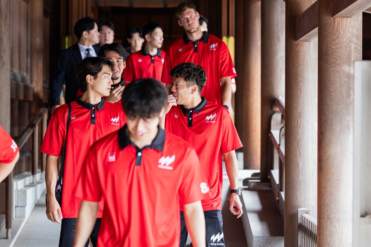 wolgashonan's tweet photo. 《必勝祈願 実施のご報告》

9月2日(水)に寒川神社にて、必勝祈願を執り行いました。

新たなシーズンへの決意を胸に、チームの飛躍と勝利を祈願。
選手・スタッフ一同、気持ちをひとつに開幕へ向けて準備を進めてまいります。

「ウォルガ湘南」として迎える、最初のシーズン。

2026-27シーズンも、応援よろしくお願いいたします。

#ウォルガ湘南