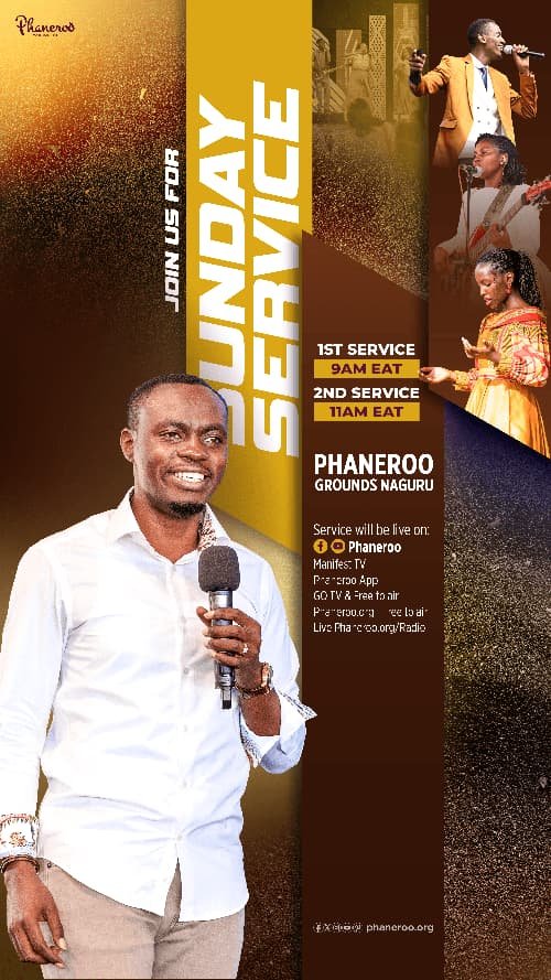 God_Highway's tweet photo. Phaneroo Sunday Service 408 expounded on common grace: imitating the perfection of God. We imitate God who extends common grace to all.

Please join us this Sunday, 20th September 2026 at the PHANEROO GROUNDS NAGURU for #PhanerooSundayService 409.

You are blessed. https://t.co/O7siWaG5tU