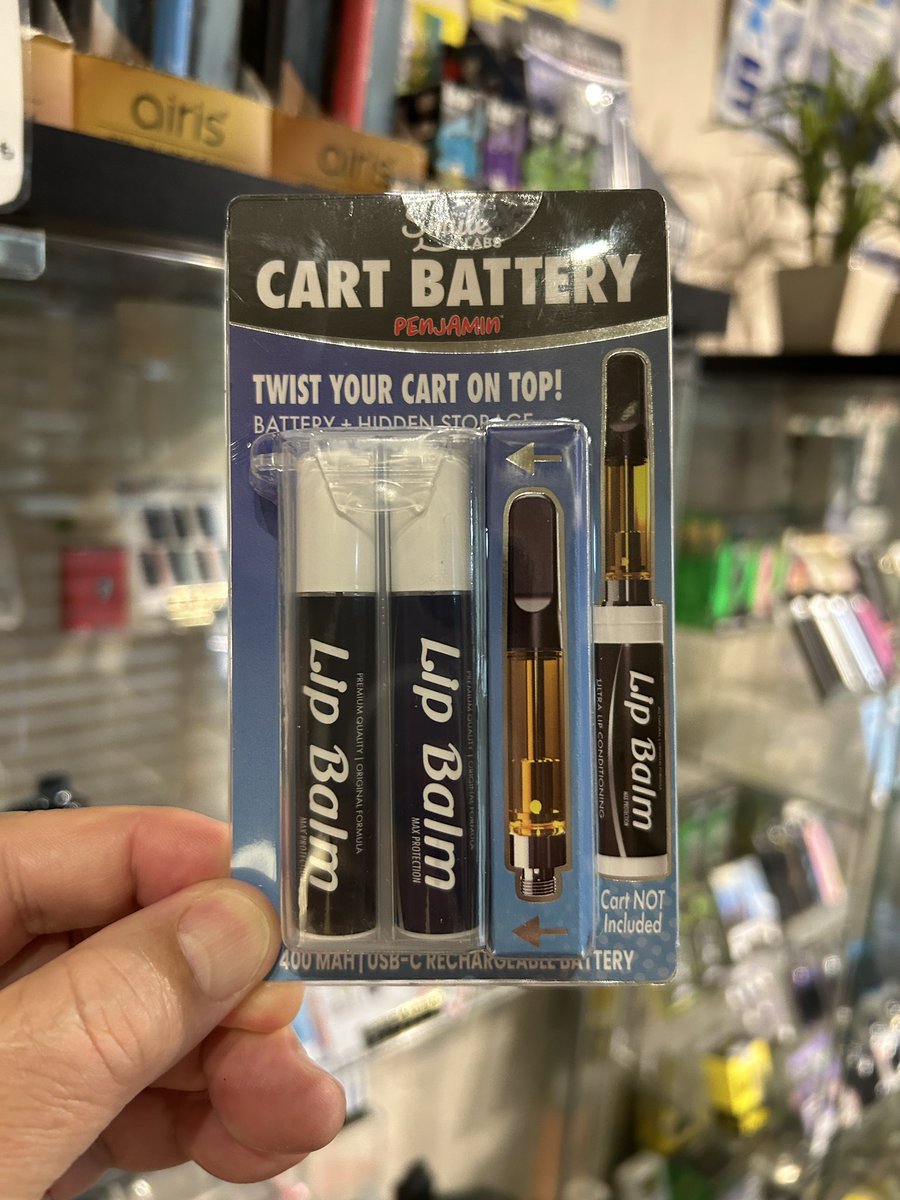 cbd_osaka's tweet photo. 510規格カートリッジを完全納できるリップスティック型ストレージ付きバッテリー
LIPBALM BATTERY510 【ステルスMOD】
が新入荷しました‼︎
お求めは CBD OSAKA店舗かオンラインショップで
https://t.co/BHe19xzxew https://t.co/C1LeUmjP8s