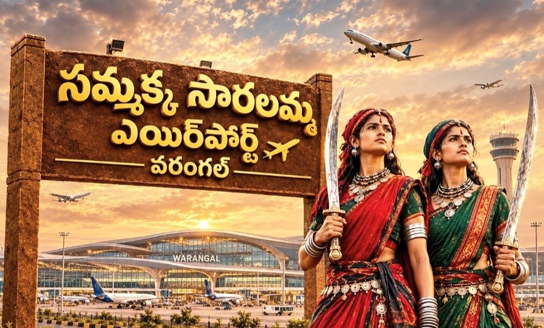 VisharadanDr's tweet photo. వరంగల్ ఎయిర్ పోర్టుకి సమ్మక్క - సారలమ్మ ఎయిర్ పోర్ట్ గా నామకరణం చేయండి.
ముఖ్యమంత్రి రేవంత్ రెడ్డి గార్కి..! 
మీరు వరంగల్ ఎయిర్ పోర్ట్ కి పేరు సూచించమని పత్రికల ద్వారా అడిగారు. అందుకు మా ప్రతిపాదన..మేము మొట్టమొదటి రోజు నుండి చెబుతున్నట్టు గా..  90% బహుజనుల ఆరాధ్య దైవ వీర నారీమణు లైన "సమ్మక్క - సారలమ్మ"  ల పేరు తో వరంగల్ ఎయిర్ పోర్ట్ కి నామకరణం చేయమని విజ్ఞప్తి తో కూడిన డిమాండ్ మీ ముందు చేస్తున్నాం. 
ఈ పేరు  మీరు పెడతారని ఆశిస్తున్నాం. 
కానీ.. కాకతీయ ,రుద్రమ పేరును మీరు ఆలోచిస్తున్నట్టు తెలిసింది..  కాకతీయ,రుద్రమా అంటే..10% లేని దొరలు,అగ్రకులాల నామ స్మరణ అవుతుంది.
కానీ ఆసియా ఖండం లోనే అతి పెద్ద యుద్ధ జాతర జరిగే..విశ్వవిఖ్యాత వీర నారీ మణులైనా సమ్మక్క - సారలమ్మ ల పేరు పెడితే అద్భుతం గా,గంభీరంగా ఉంటుంది. అందుకే వరంగల్ ఎయిర్పోర్ట్ కి ఈ పేరు ఖాయం చేయమని, తెలంగాణలోని 4కోట్ల మంది బహుజనుల నుండి కోరుతున్నాం. ఒక వేళ ఈ సమ్మక్క సారలమ్మ  పేర్లు మీరు పెట్టలేదంటే ఖచ్చితం గా మీరు ఈ అణగారిన వర్గాలకు వ్యతిరేకమని నిరూపణ అవుతుందనీ మీము భావించాల్సివస్తుంది.
@TelanganaCMO @revanth_anumula
 
#SammakkaSaralammaAirport 
#Warangal
#BCSCST