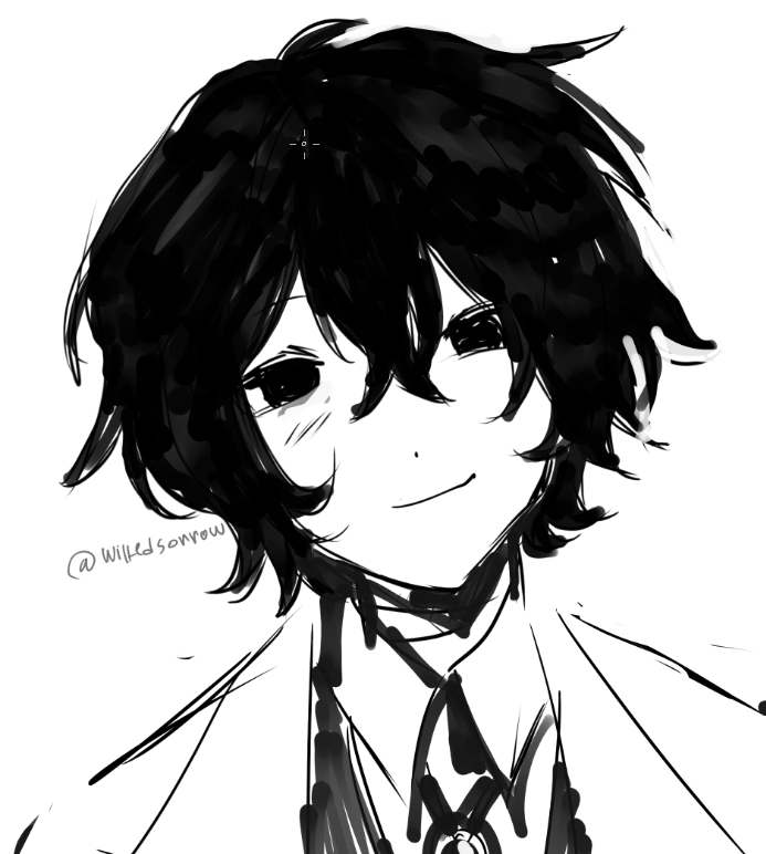 wiltedsorrow's tweet photo. hello dazai https://t.co/R2W9SpCrH0