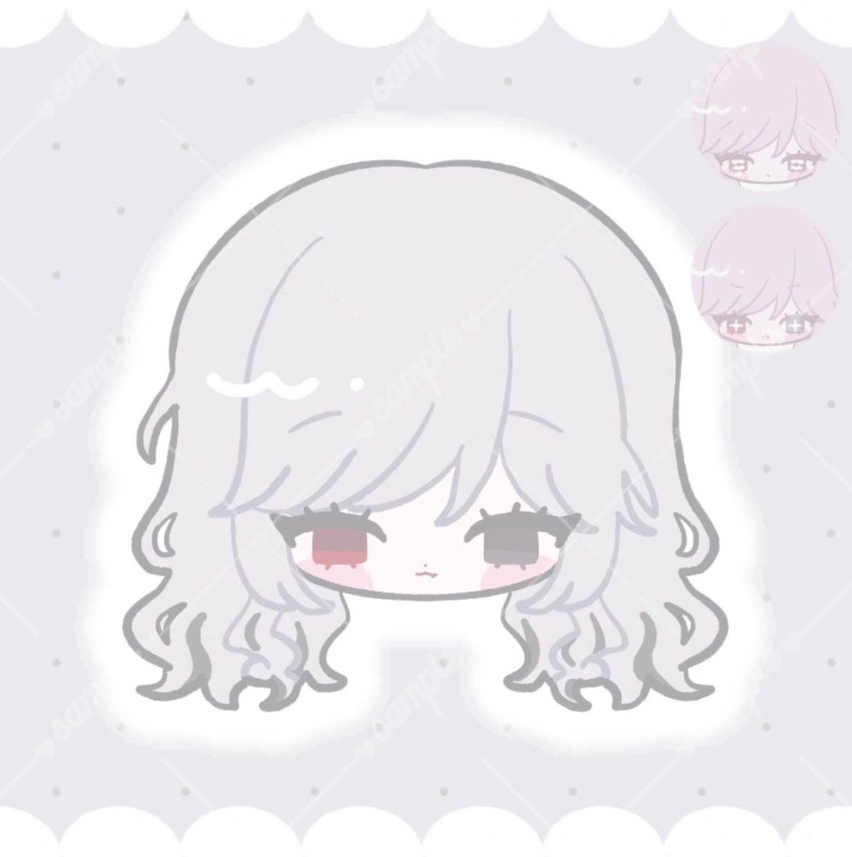 neteokirenai's tweet photo. みにおかおデフォルメ納品いたしました💌
ご依頼ありがとうございました！🤍

#有償依頼 https://t.co/YgJBanSd9c