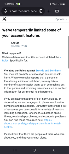 AnaGD_alt's tweet photo. For those who don't know...I can't access to my main Twitter account anymore
So I'm using my alt to have a glance on others on Twitter. https://t.co/8OPvy4lFmR