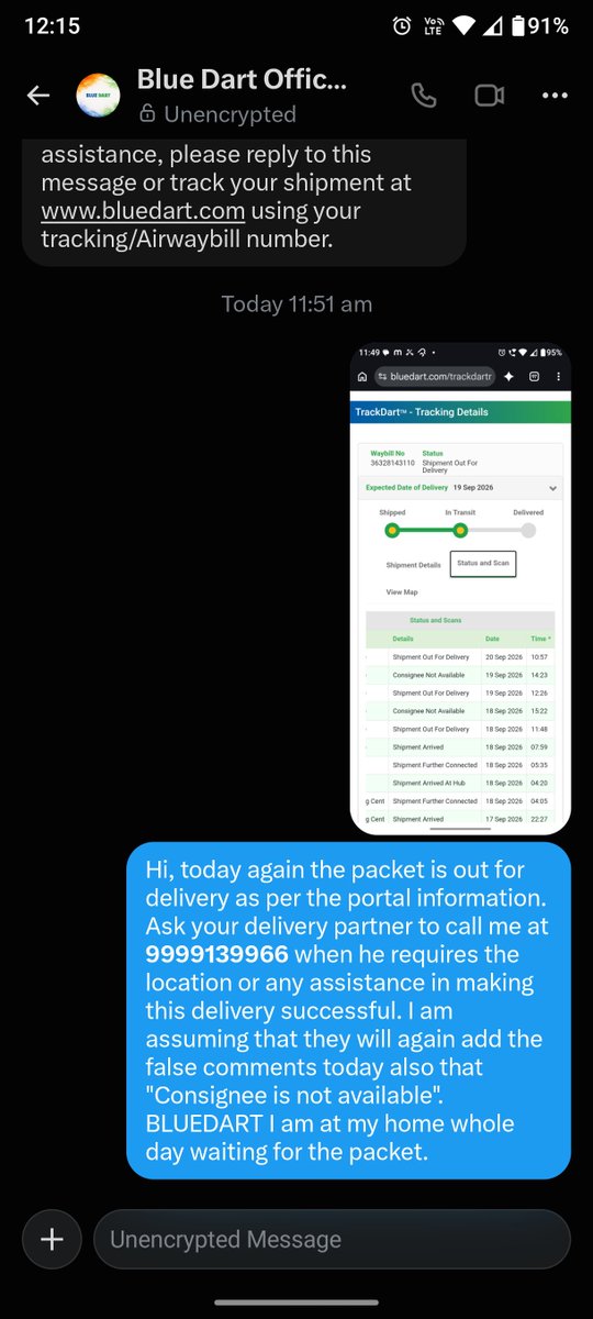 AtulSaxena1982's tweet photo. @getscapia ... please look into it..it's really frustrating..I am chasing BlueDart for the packet but no help at all. https://t.co/pbsyPmEJf6