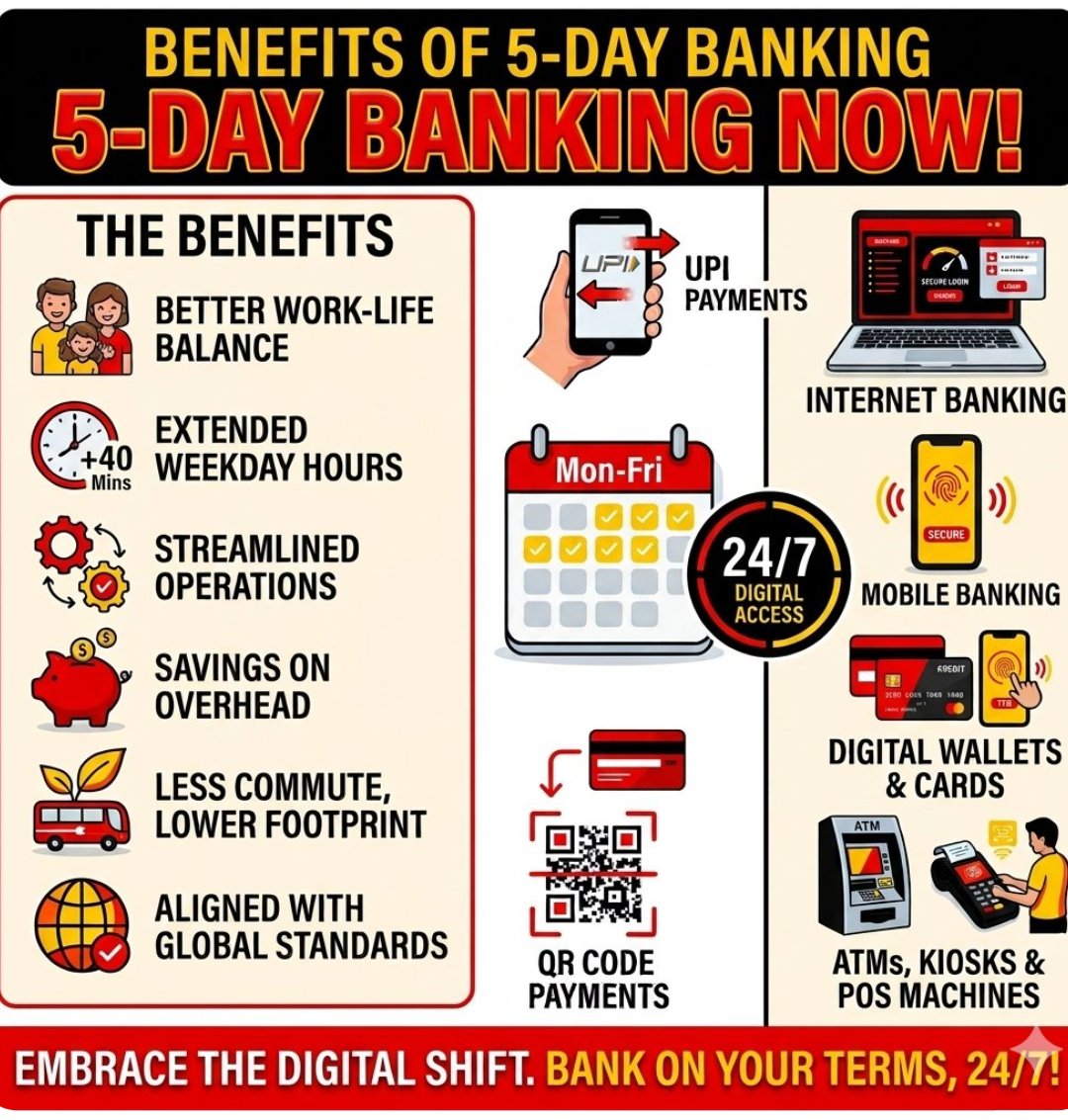 neelima561's tweet photo. @AIBEAofficial @PMOIndia @DFS_India @narendramodi @nsitharaman @PIB_India @ANI @FinMinIndia #5DayBankingNow https://t.co/gp7ySjNeBy