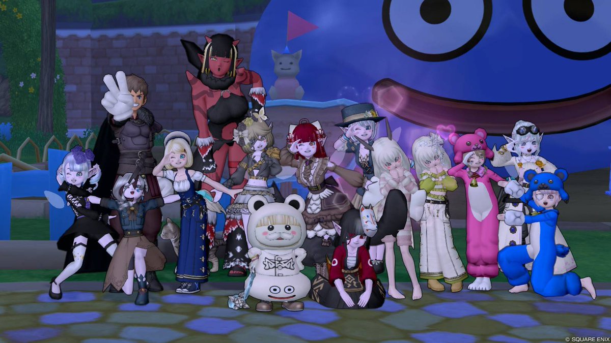 DQ10casa's tweet photo. 昨日のひさルム秋の連休祭１日目バトエン＆ドルボ大会！
最近バトエンの面白さもわかってきましたｗ
今夜のメゼ討伐大会も思いっきり楽しむぞ～！ https://t.co/4yVLE17yN3