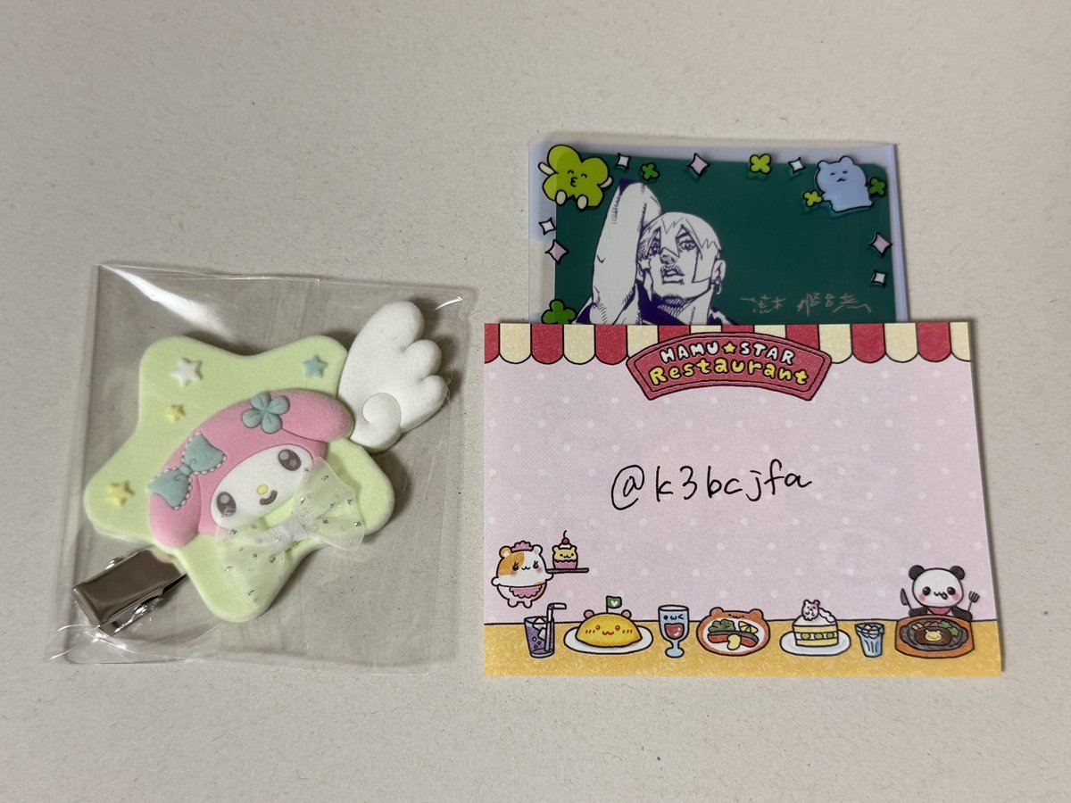 k3bcjfa's tweet photo. サンリオ  サンリオキャラクターズ　キラキラウィッシュ シークレット前髪クリップ 交換

【譲】マイメロディ

【求】マシュマロみたいなふわふわにゃんこ＞クロミ＞コロコロクリリン

郵送希望です
お気軽にお声掛けください( ᴗ ̫ ᴗ ) https://t.co/J2KOAJeUPJ