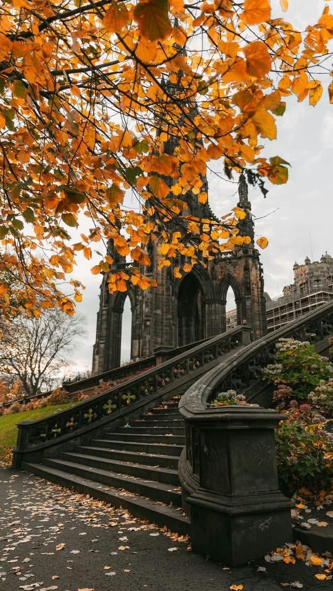 earthserenityy's tweet photo. Autumn in Edinburgh https://t.co/ygYiZ3dZSv