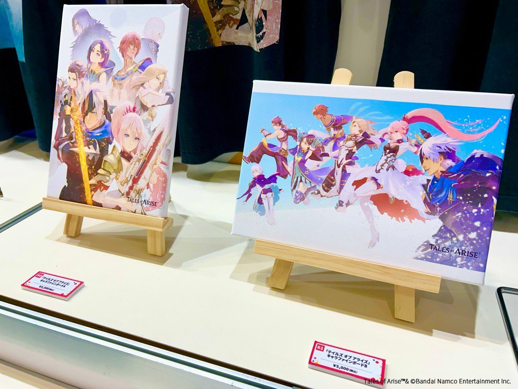 talesof_evinfo's tweet photo. ◥◣ #TGS2026 ASOBI STORE出張所 ◢◤

「東京ゲームショウ 2026」
ラストスパート📢

「テイルズ オブ アライズ」関連グッズもおすすめです！

一部完売商品もございます⚠️
お帰りの前に幕張メッセ11ホールへお立ち寄りください✨

✅ラインナップ・注文票はこちら！
https://t.co/JD7YlWmiVJ https://t.co/2czm2EeUAu