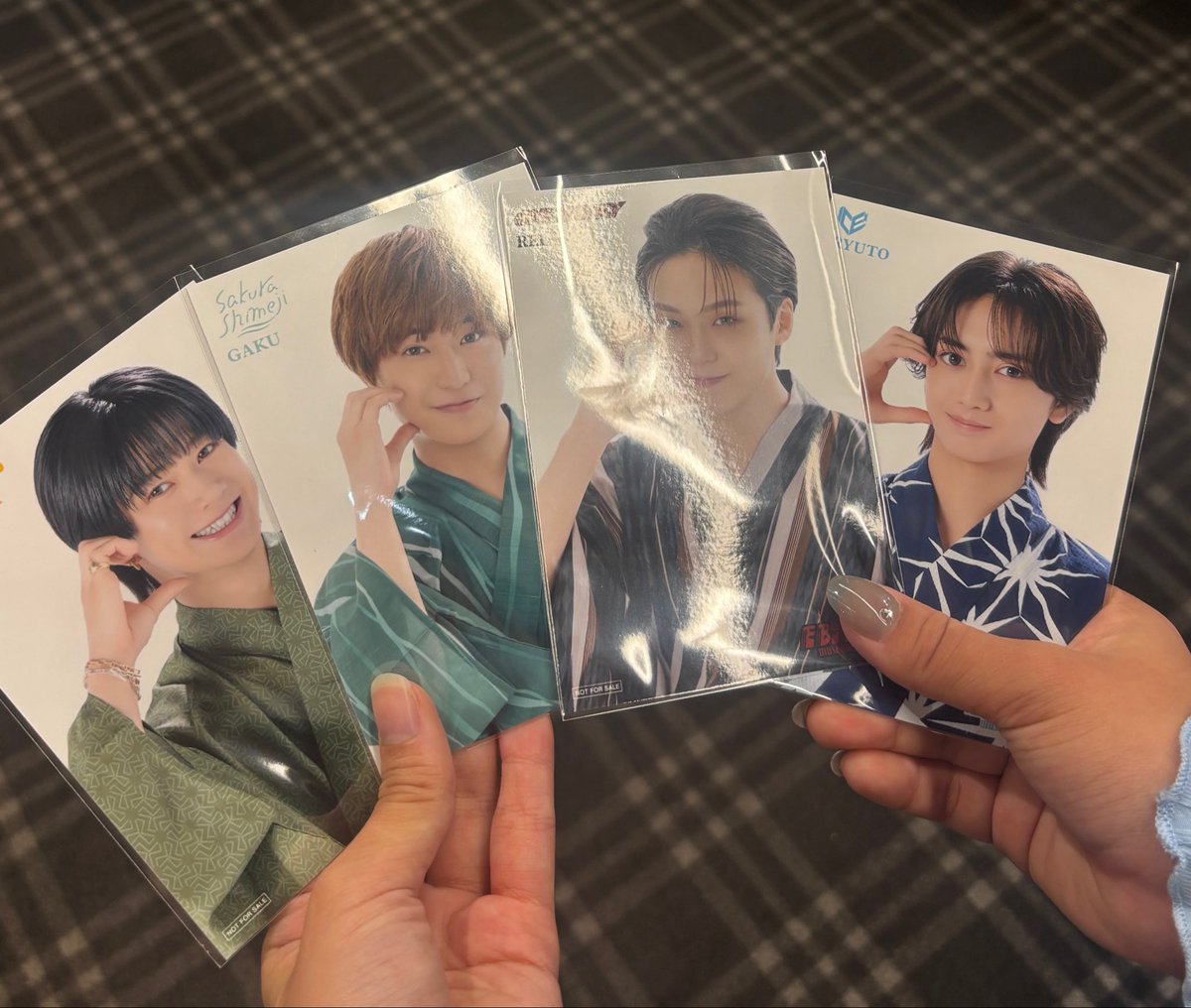 KRN_579's tweet photo. EBiDAN MUSIUM 入場特典　後期　ブロマイド　交換　エビミュ

【譲】
山本龍斗
田中雅功　REI  FUMINORI

【求】
八神遼介
HAYATO  SEIYA TAKUYA

HAYATO最優先、同種交換
山本くんは買取🙆‍♀️
郵送＞10/12ヒップにて手渡し https://t.co/4HLA7fQ6gD