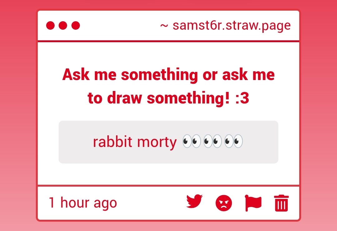 SamSt6r's tweet photo. Here it is! First time drawing Rabbit Morty btw.. 👀 https://t.co/fRHDK96Auk