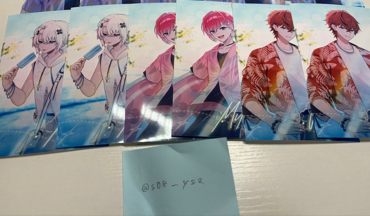 s08_ys2's tweet photo. 求￤🩵さんorPayPay
譲￤画像➕💛🩷さん各1

 #めておらグッズ交換  #めておらグッズ買取 https://t.co/kduyEXc1M2