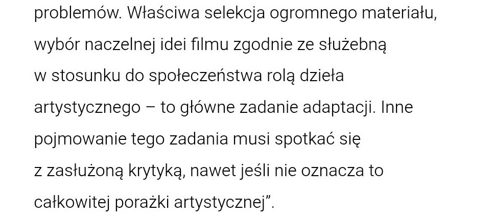 kojanovski's tweet photo. @GrzZalewski E tam, krytyk/dziennikarz nie mógł inaczej w owczesnej prasie. Standardowe formułki musiały się znaleźć,  a ostatnie zdanie sugeruje, że ekranizacja Lalki mu się podobała :) https://t.co/VqK49EBvXc