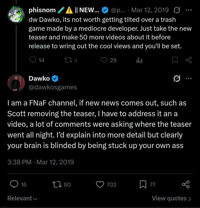 ThatCyberBunnie's tweet photo. If you're gonna be a dick head don't be a little bitch about it latter on https://t.co/sw9FDb8iin