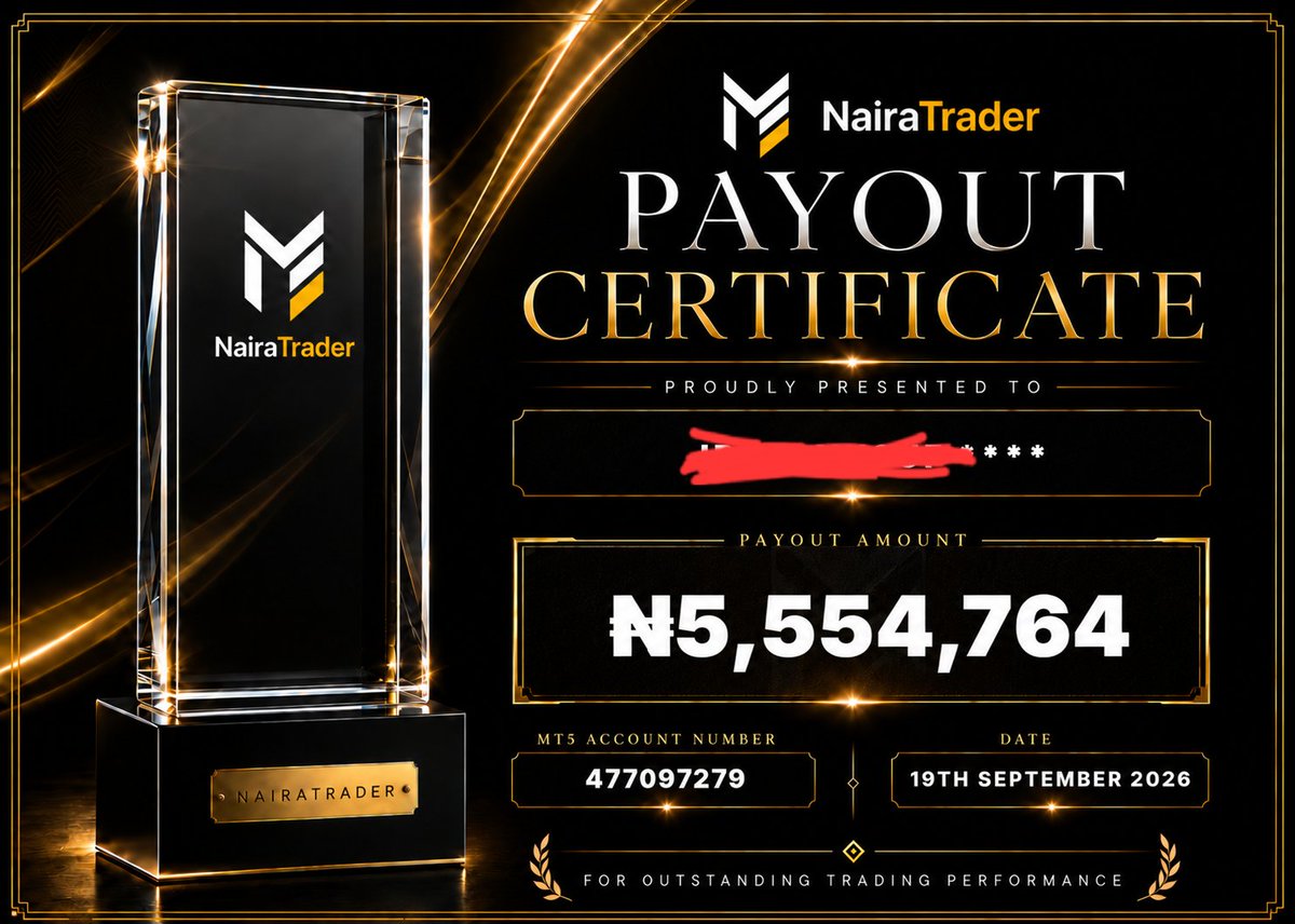 naira_trader's tweet photo. Nothing una wan tell us again… 😭🔥

This HAUSA guy MUST be interviewed LIVE on Monday! 😍

🔥🔥🔥🔥🔥
BIGGEST
SINGLE
NAIRATRADER
PAYOUT EVER!

💰 ₦5,550,000 💰

And guess what?

His accumulated total payout from NairaTrader is now a massive ₦12.5 MILLION! 🚀

No long talk.

https://t.co/QdmvQnQoR9

If you sabi trade,
We sabi PAY! ✅

Meanwhile, watch out for some prop firms suddenly coming out with their own “record-breaking” FAKE figures just to catch up as usual. 

HINT: Any prop that responded to this message, just know say na them be the fake 😂😂

CRUISE CATCHING SUNDAY,
LOVELY WEEK AHEAD NT FAM 🏆