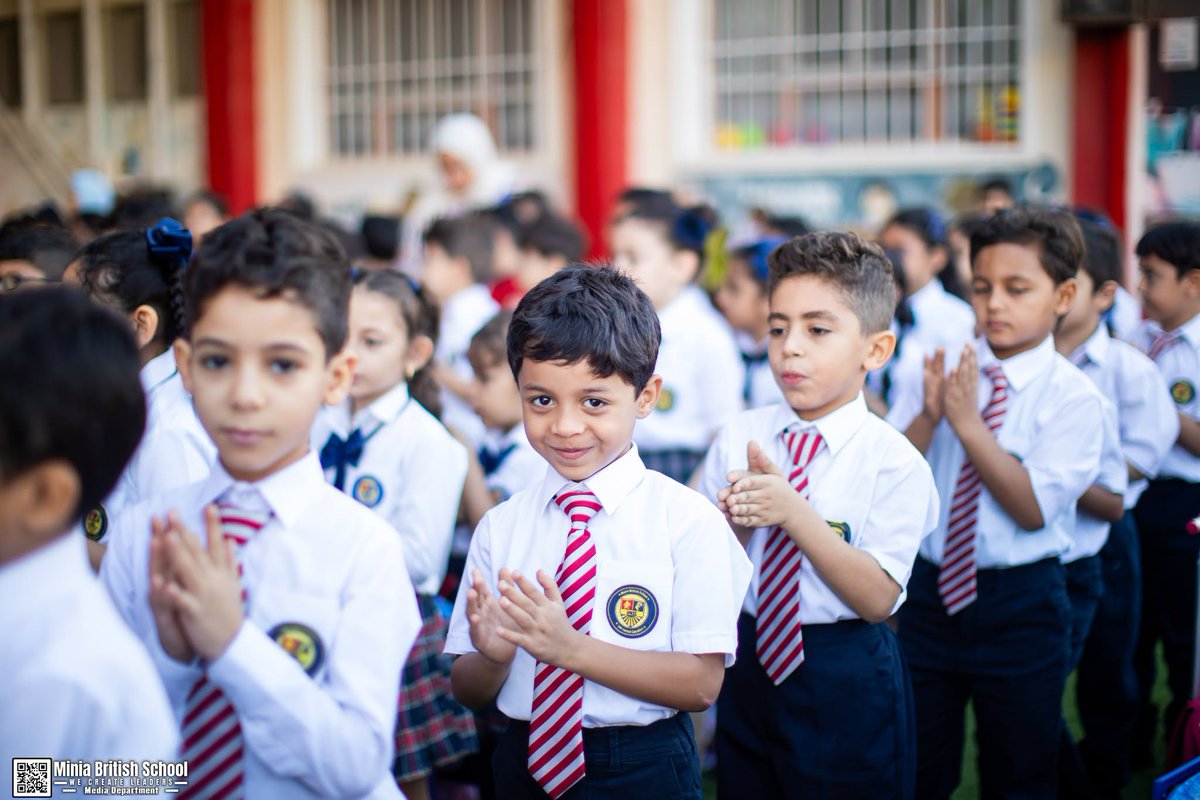 MiniaBritishSch's tweet photo. With the sunrise of a new school day, hopes and aspirations are renewed in our children's eyes. 📷
#MBIS #We_Create_Leaders #We_Create_Leaders #BackToSchool #العودة_للمدارس #BackToSchool #عام_دراسي_جديد #مدرسة_المنيا_البريطانية_الدولية #المنيا #تعليم_متميز #MBIS #MBS https://t.co/UNRG77jTyh