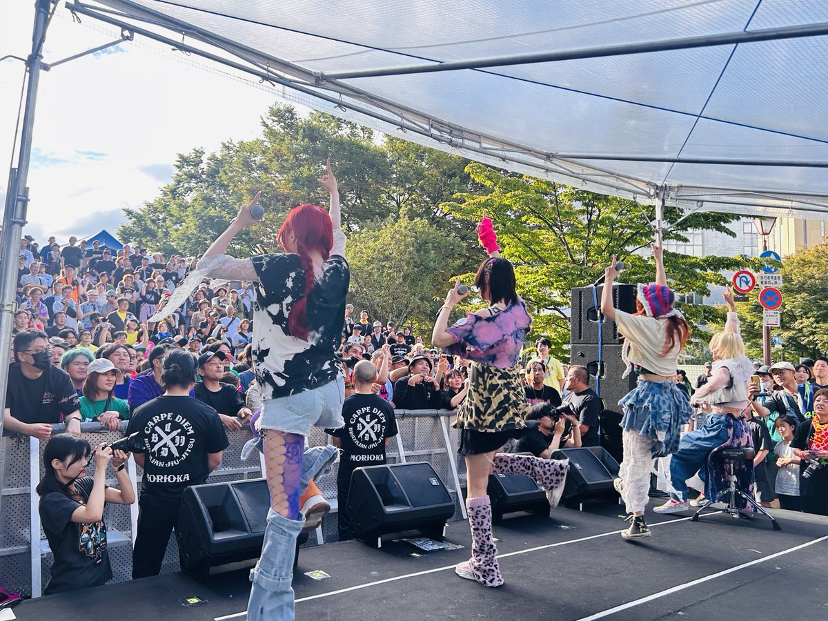 ishigakifes's tweet photo. ／
 いしがき2026 LIVE REPORT 📸
＼

📍おでって前STAGE
🎙️PIGMONZ
@PIGMONZ_idol 

いしがき MUSIC FESTIVAL 2026 
🗓️ 2026年9月19日（土）
📍岩手県盛岡市・盛岡城跡公園含むマチナカ全10会場にて開催

#いしがき2026
#いしがきミュージックフェスティバル
#PIGMONZ https://t.co/b2woWGq18K