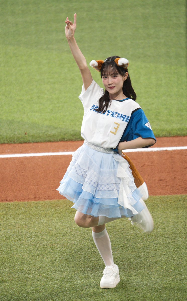 idol46mm's tweet photo. 取り急ぎ本日のかわいい河西結心さん

#lovefighters
#つばきエスコン
#河西結心 https://t.co/YZgmpZ9gAr
