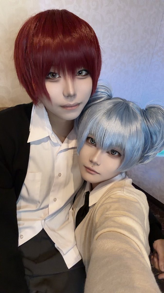 i_aim01's tweet photo. むいちと暗殺教室コスカラ🎤🎶🔪

❤️@m___ui10 https://t.co/FG3pwHLyIr