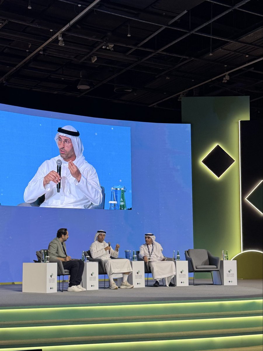 HayekMG's tweet photo. “The young generation has a responsibility to take Arabic to new heights - across every walk of life and business, including the cultural and creative industries. To achieve this, we must keep investing in our youth. Innovate, Innovate, Innovate!” ~ H.E. Mohamed Khalifa Al Mubarak, Chairman of the Department of Culture and Tourism – Abu Dhabi, at the Congress of Arabic & Creative Industries. #CongressACI