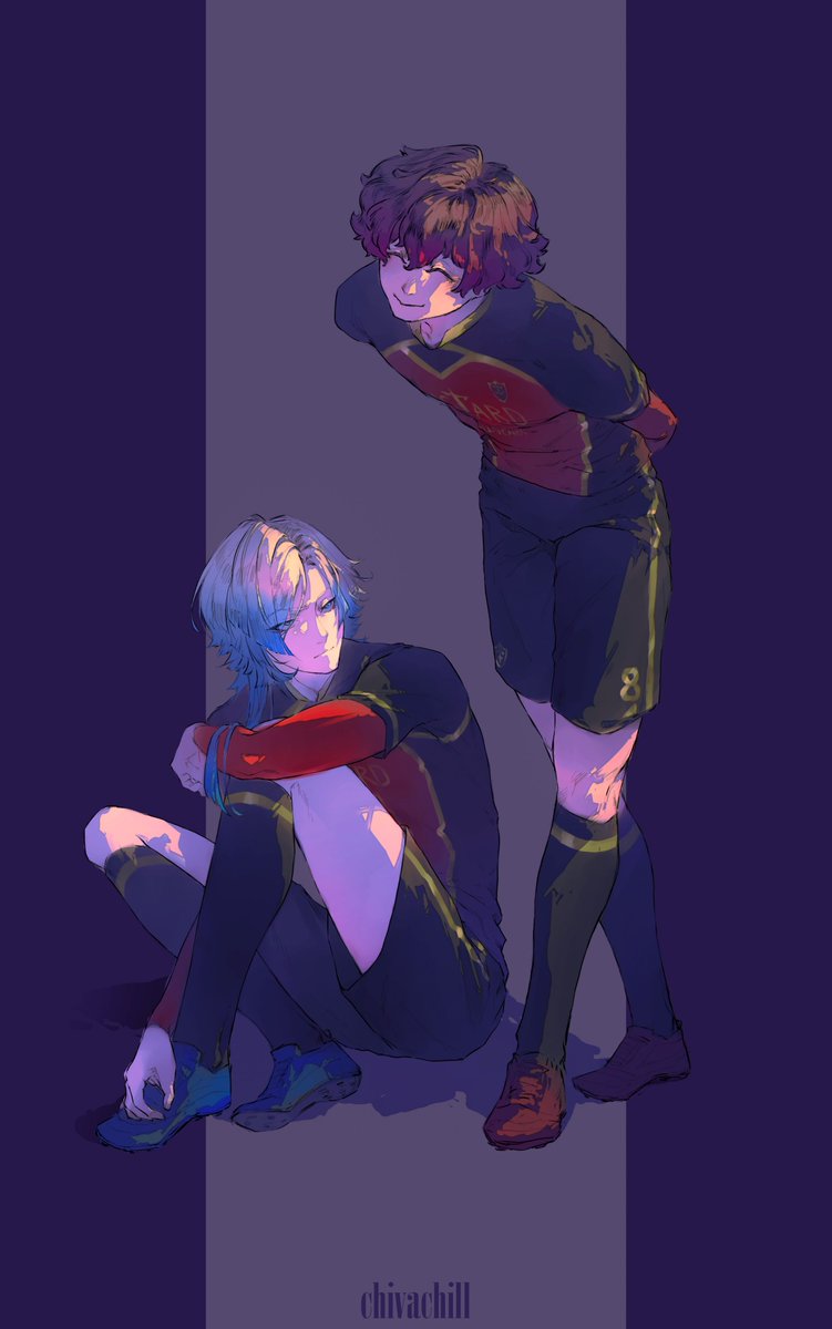 chivachill1's tweet photo. old #kainess piece 
#bluelock https://t.co/3iEPzVn1aO