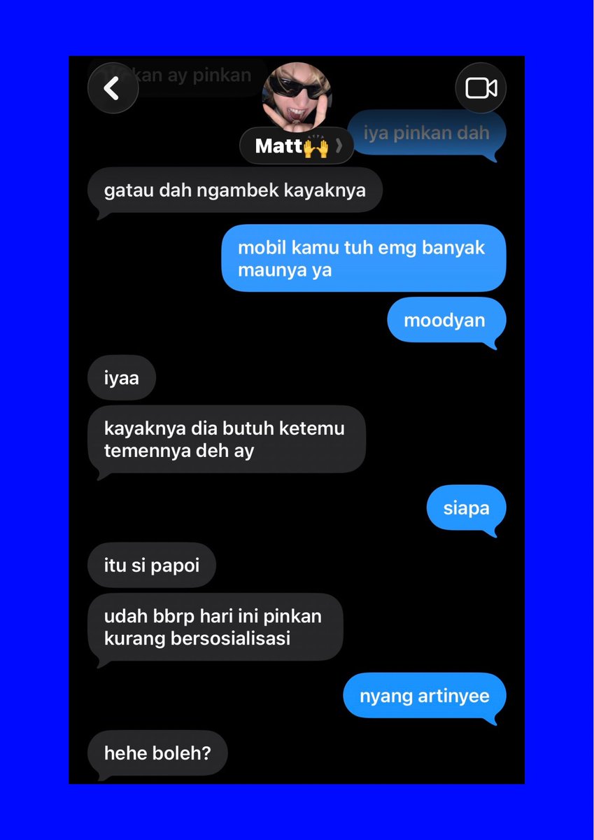 bl00dyblonde_'s tweet photo. #marnit AU [Matt Pablo]

ampun dah akal-akalan si Matt https://t.co/jDeiy8NWng