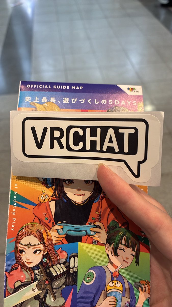 SunnyRx's tweet photo. VRChat in TGS！ https://t.co/8R5nuGt8b2
