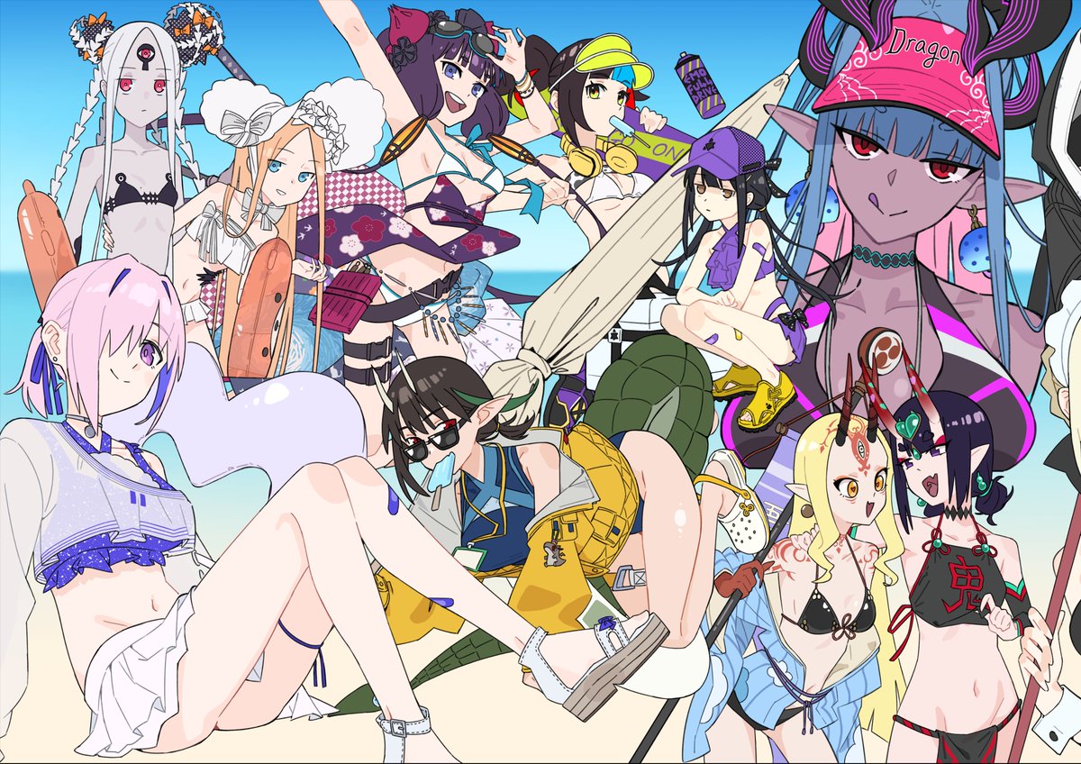Khye_154's tweet photo. 夏は まだ終わらねー

#FGO #FateGrandOrder https://t.co/PtiaiNGm63