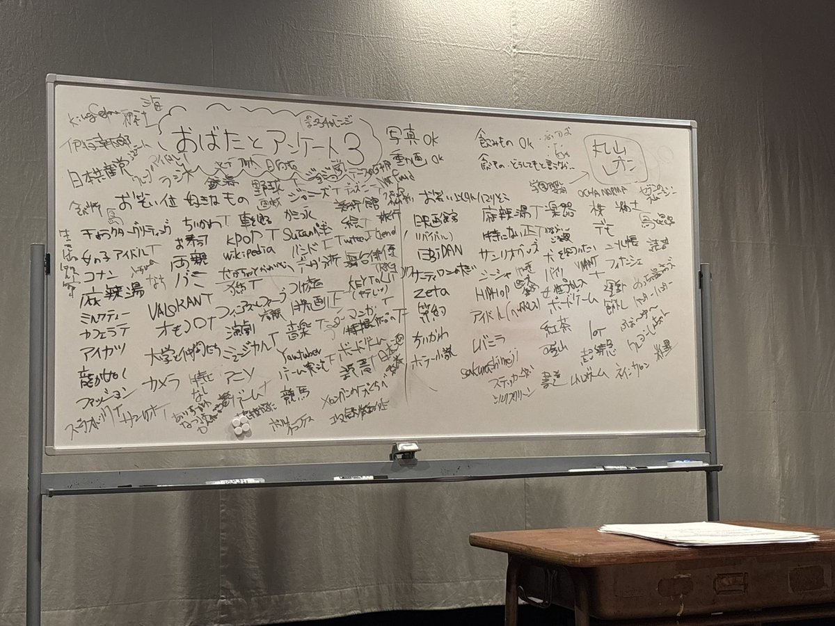 azusa16g's tweet photo. おばたとアンケート3に行きました📝
本来8時間かかってもおかしくない内容をぴったり2時間でまとめるおばたさんすごかった👏
みんなそれぞれ別のコンテンツも愛していて、奇跡的に同じ場所に集まっていたんだね✨✨
他界隈の情報や美少年の存在を知れてかなり有意義な時間でした🙌 https://t.co/JTPv89HIDe
