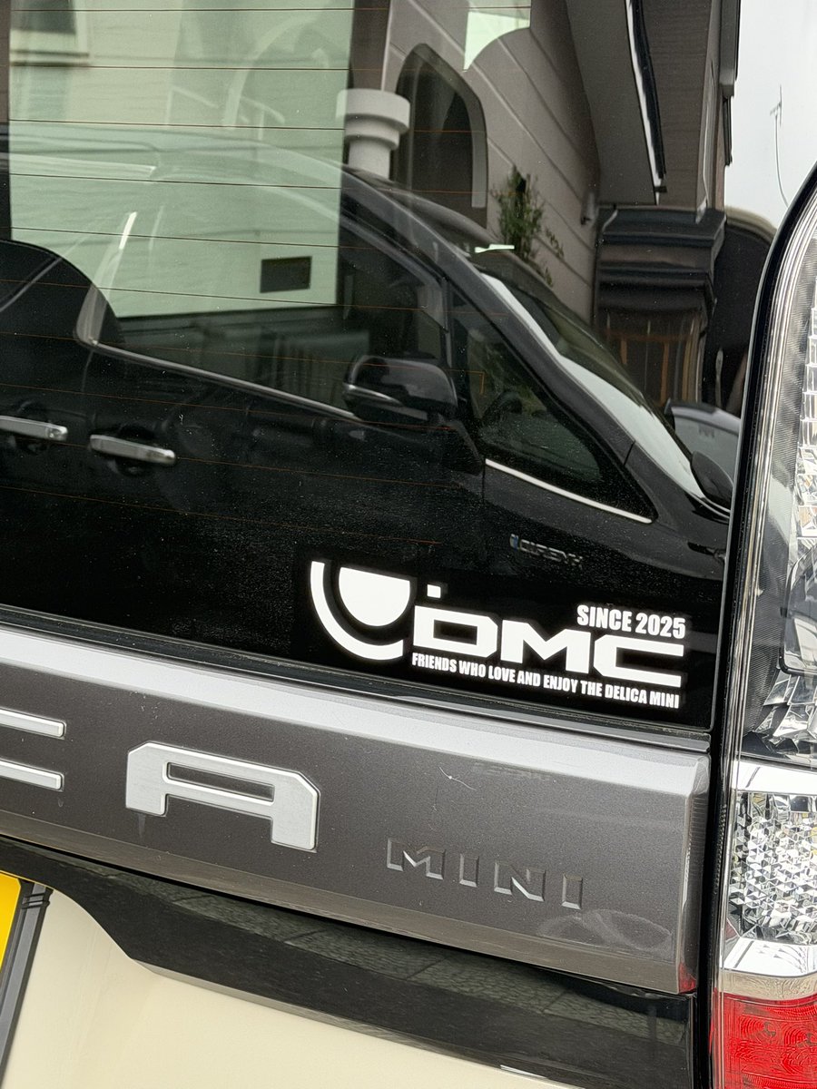 shinya_o's tweet photo. DMCステッカー貼ってみた。 https://t.co/uDqokygtdX