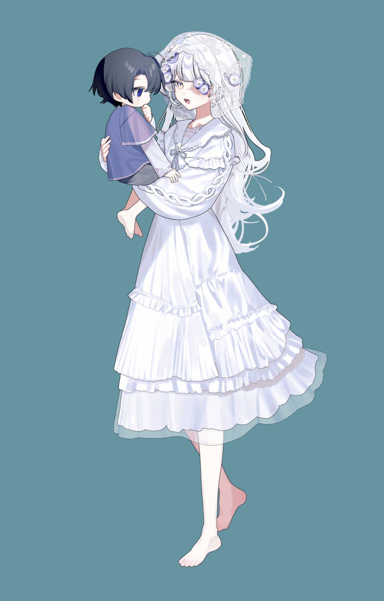 ano_TRPG's tweet photo. 君も白くなって小さくなった探索者を抱っこしよう！というシナリオです https://t.co/TbBABqDkfN
