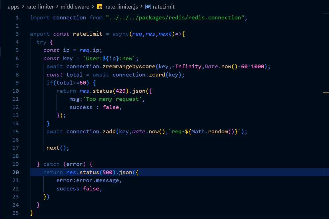 MuditRajput_'s tweet photo. Today I built 𝗥𝗮𝘁𝗲 𝗟𝗶𝗺𝗶𝘁𝗲𝗿 as a standalone backend project.
While implementing it, I came across an important problem — 𝗥𝗮𝗰𝗲 𝗖𝗼𝗻𝗱𝗶𝘁𝗶𝗼𝗻𝘀.
In databases, we can handle critical sections using 𝗧𝗿𝗮𝗻𝘀𝗮𝗰𝘁𝗶𝗼𝗻𝘀 + 𝗟𝗼𝗰𝗸𝘀. Redis also supports distributed locks, but for this use case, 𝗟𝘂𝗮 𝗦𝗰𝗿𝗶𝗽𝘁𝘀 provide a cleaner approach.
𝗟𝘂𝗮 𝘀𝗰𝗿𝗶𝗽𝘁𝘀 𝗰𝗼𝗺𝗯𝗶𝗻𝗲 𝗺𝘂𝗹𝘁𝗶𝗽𝗹𝗲 𝗥𝗲𝗱𝗶𝘀 𝗼𝗽𝗲𝗿𝗮𝘁𝗶𝗼𝗻𝘀 𝗶𝗻𝘁𝗼 𝗼𝗻𝗲 𝗮𝘁𝗼𝗺𝗶𝗰 𝗼𝗽𝗲𝗿𝗮𝘁𝗶𝗼𝗻.