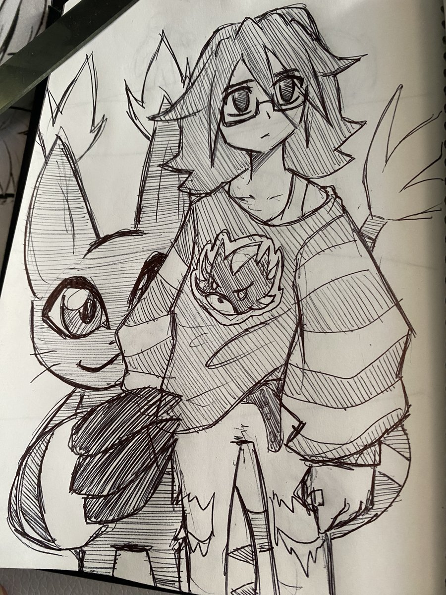 Shadowdrift69's tweet photo. 冒険の始まり。#デジモン #デジモンテイマーズ #Digimon #DigimonFanart #DigimonTamers https://t.co/nf0CHjv5W5