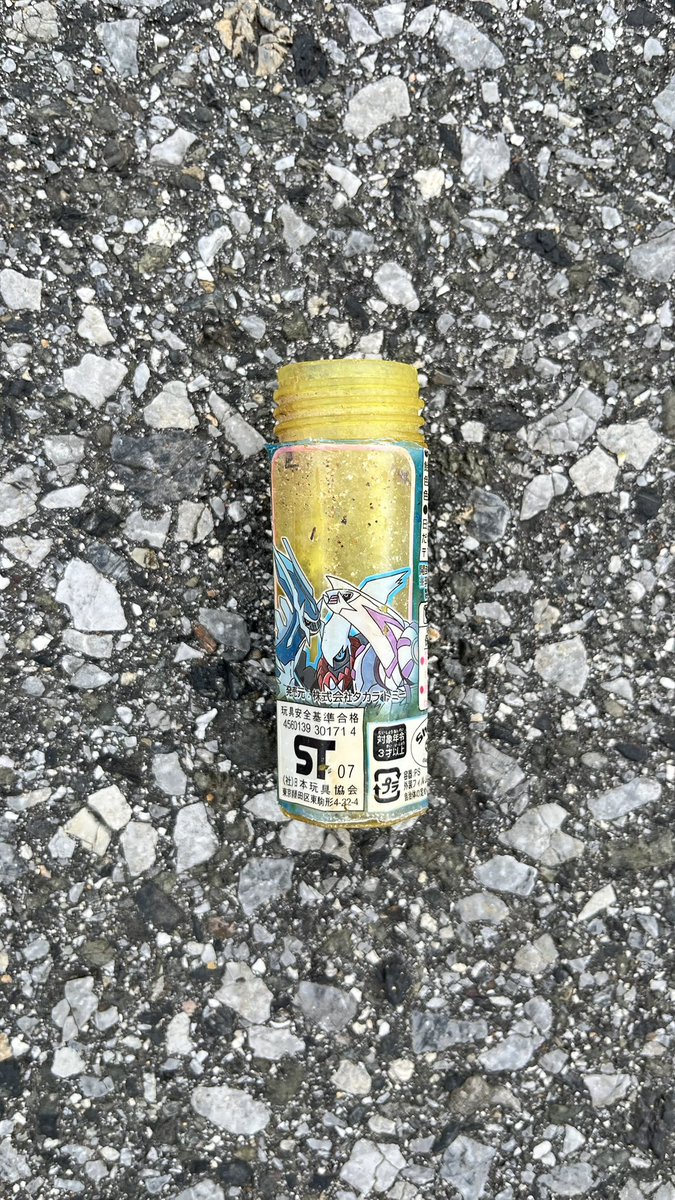 DIGGIN_EVERYDAY's tweet photo. 琵琶湖の水辺で拾った
2008年くらいの
ポケモンのキャンディーの空き容器。
ポケモンの遺産。 https://t.co/Kf1WYLlIDH