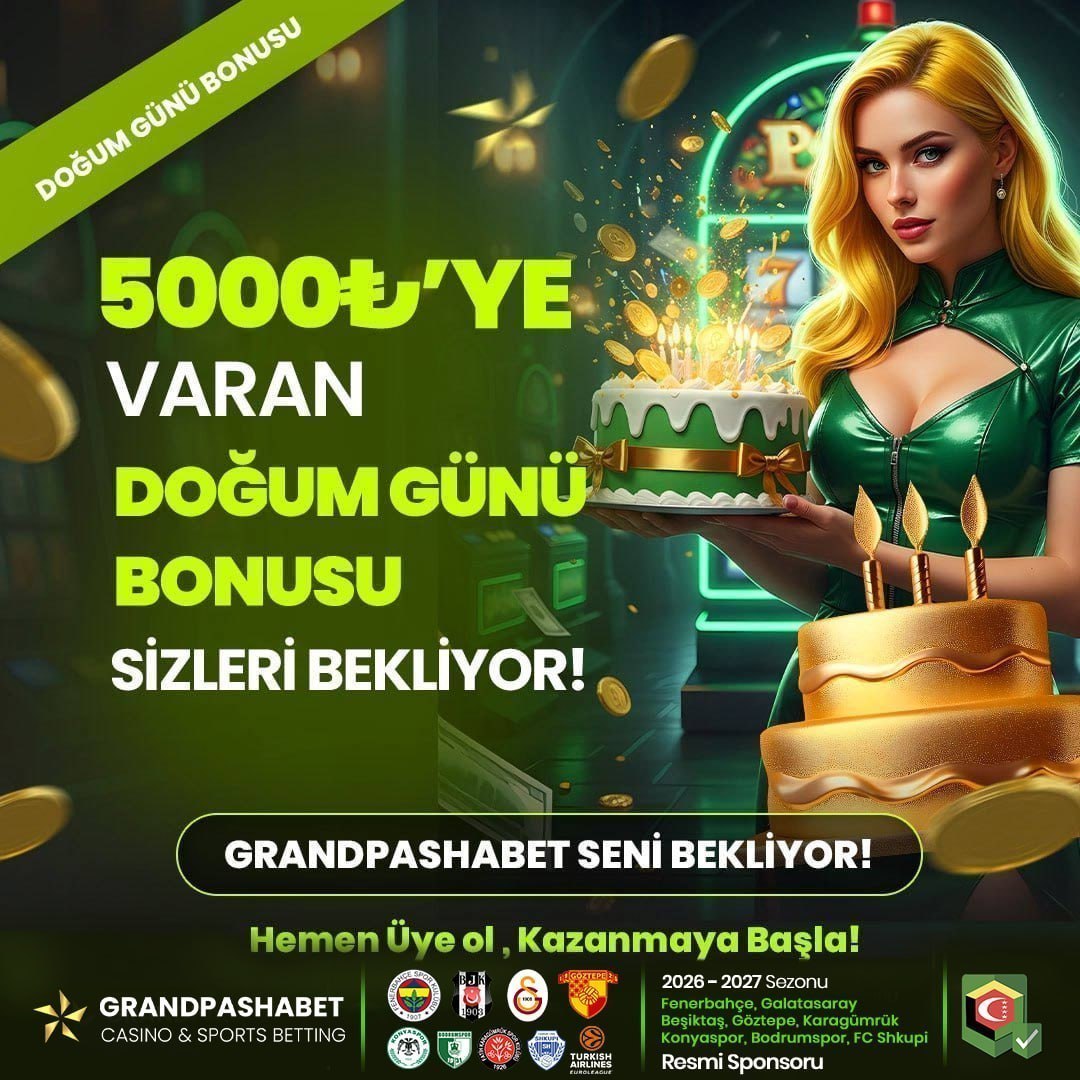 gpashanew's tweet photo. 🎉  Doğum Gününü Grandpasha'da kutla, 5000₺ ye kadar nakit kazan!

🎈 Bu özel gününüzde sizlere değerli sürprizlerimizle daha fazla kazanç ve eğlence sunuyoruz. Mutlu yıllar dileriz! https://t.co/6K4GENU0M4