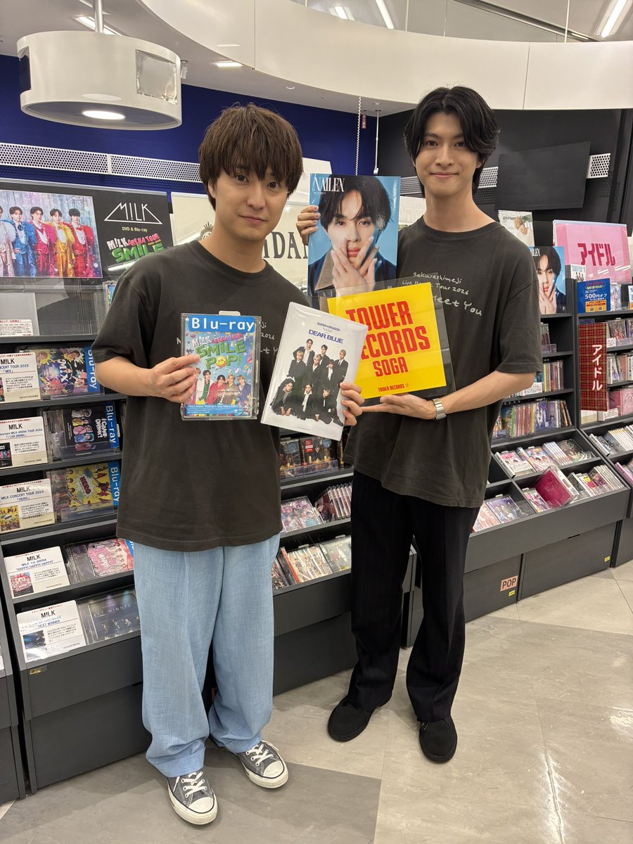 TOWER_Soga's tweet photo. #Sakurashimeji

FREE LIVE TOUR 2026

#あなたの声になれたら

雨も降る中たくさんの
🍄きのこりあん🍄のみなさまご参加ありがとうございました！

なんと特典会終了後
Sakurashimejiの おふたりが
アリオモール蘇我店にご来店🩵

またアリオ蘇我でお待ちしてます！ https://t.co/RGukdivfQ5