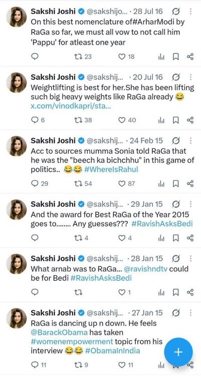 subodh26pandey's tweet photo. So called journalists who were government supporters and Congress critics wanted to be seen as impartial and unbiased only after they were fired from their organisations. 

They are now targeting Rahul Gandhi over Chhatron Ki Goonj, linking these events to wins and losses in student union and other elections. 

That is exactly what the BJP and the RSS are claiming.

The aim is to defame and discredit Rahul Gandhi’s effort to awaken the youth and other sections of society.

May this conspiracy fail, and may they stand exposed before the public.