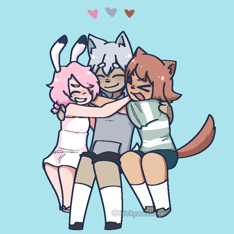 trickysassboner's tweet photo. the girlfriends ever,.,.,,
#lonelywolftreat is that a tag i can put https://t.co/OqsOEjBZMl