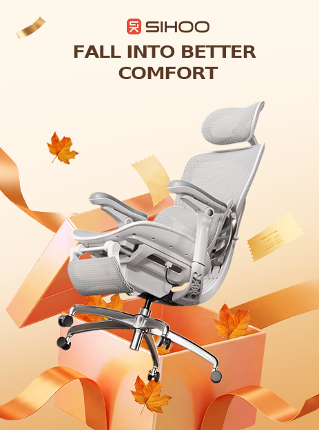 sihooofficial's tweet photo. Fall into better comfort ✨ 
Shop ergonomic chairs | Link in bio 
Limited-time discount ongoing
#SIHOO #ErgonomicChair #FallSale #officechair #wfh #OfficeSetup #setup https://t.co/gJWlfvHOzq
