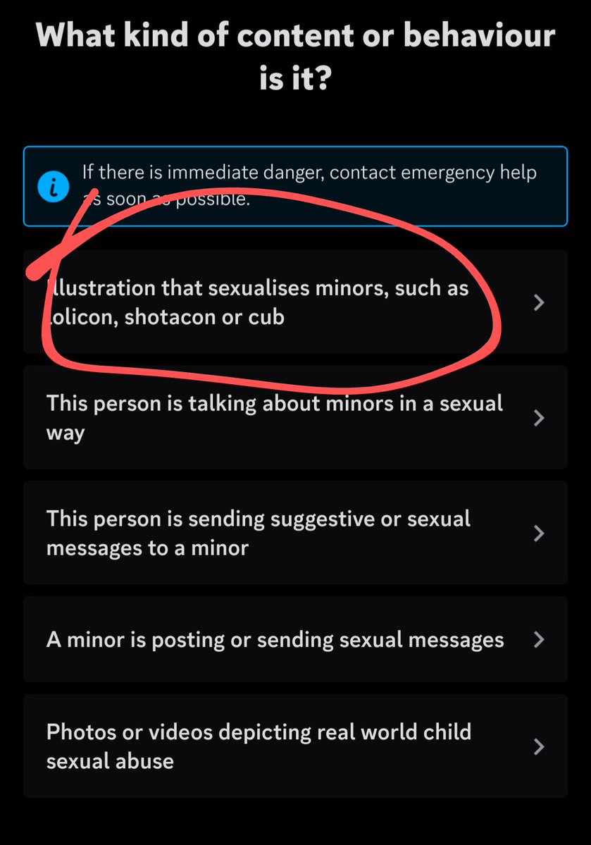 coryloideae's tweet photo. @DUDEBRUHMICE @JohnSilksong they said this to the option for illustrations depicting children https://t.co/U5uneqzw9b