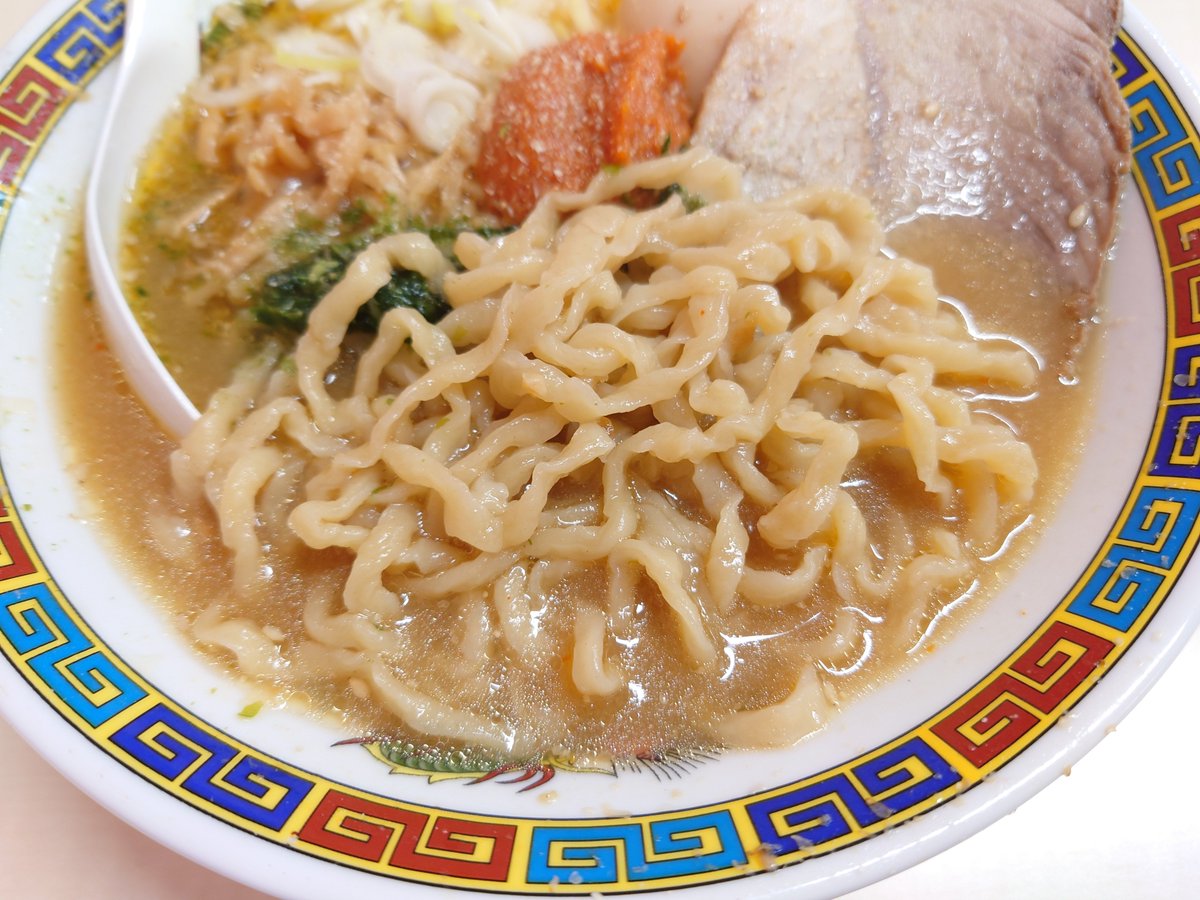 k8a2i8's tweet photo. 2026.09.20  ランチ
支那そば メンフジミ
●辛みそラーメン(麺硬め)
✦味玉🥚 https://t.co/BkEaMxQdZ2