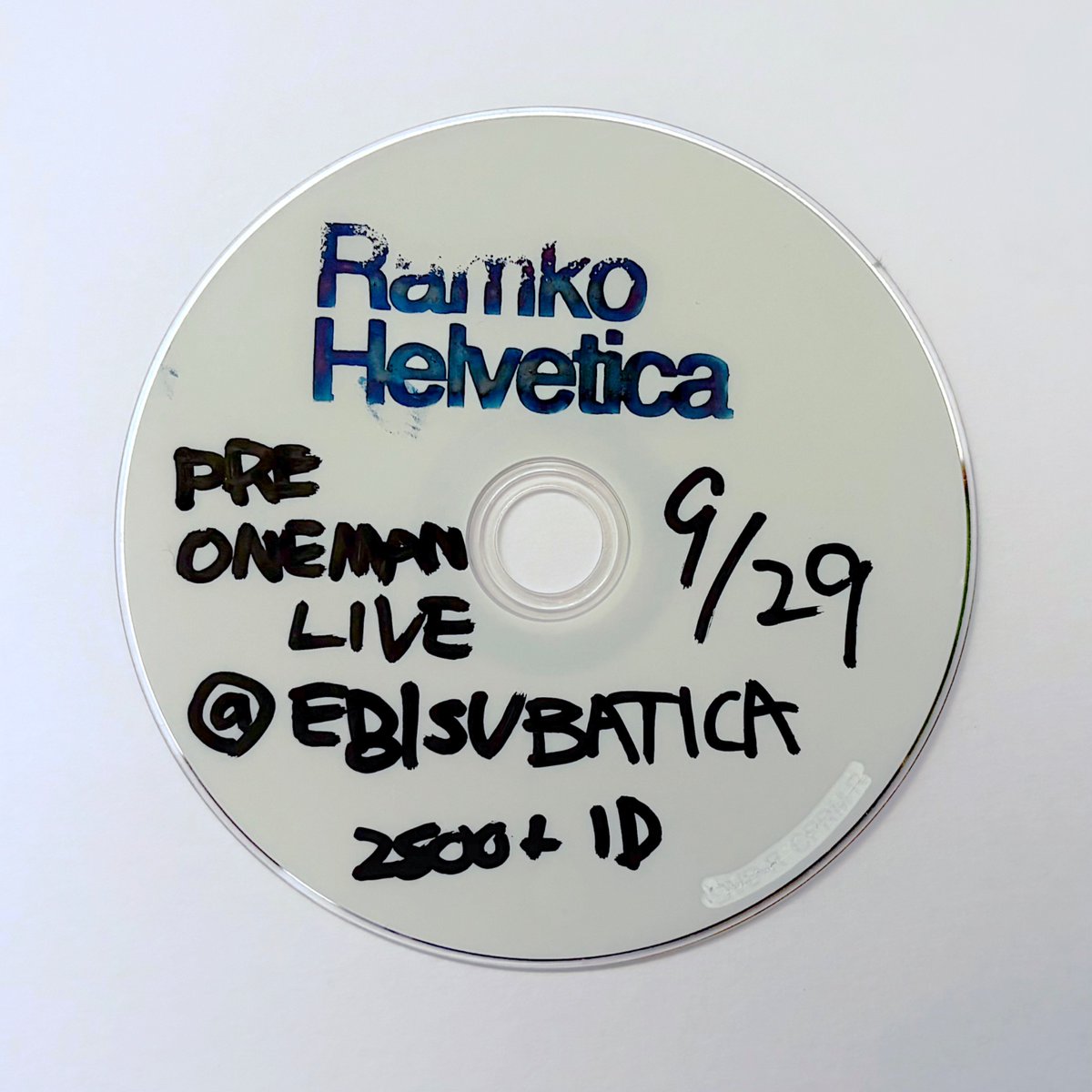 lilbeshramko's tweet photo. 9/29
"Ramko Helvetica"
PRE-ONEMAN-LIVE

at EBISU BATICA

18:30 OPEN
19:00 START

Ticket Lottery Entry (-9/23 23:59〆)
https://t.co/zrV2Sng7pE https://t.co/vEoTatao55