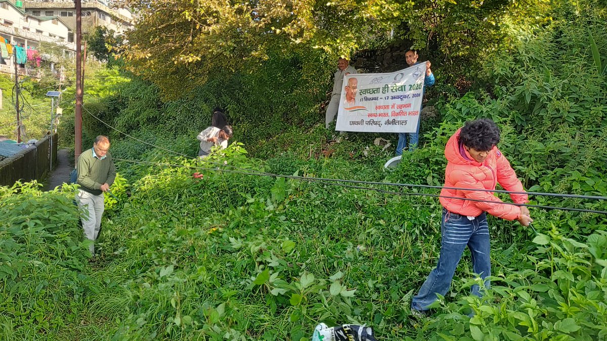 ntlcantt's tweet photo. As part of the #SwachhataHiSeva2026 campaign, Cantt Board Nainital completely cleaned and transformed a Blackspot (CTU - Cleanliness Target Unit) into a plantation site.#SHS2026
#SwachhataHiSeva2026
#SwachhBharatGov
#SwachhBharat
@MoHUA_India
@MoJSDDWS https://t.co/JOxtxbmYUl