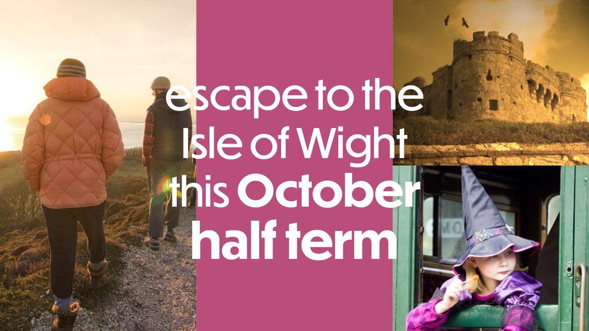 VisitIOW's tweet photo. Make the most of October half term with a few days on the #IsleofWight.🍂

From autumn days out to family fun, there’s plenty of inspiration for an island break this October.

👉 Find out more: https://t.co/MLaIXbu9hg

#WeCantWaitToShowYou #IOW https://t.co/CqyIs8Mv39